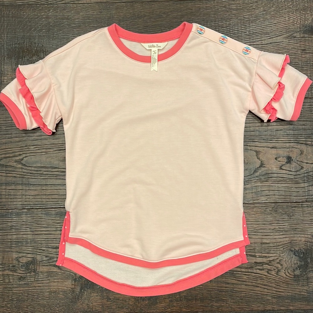 Girls pink top